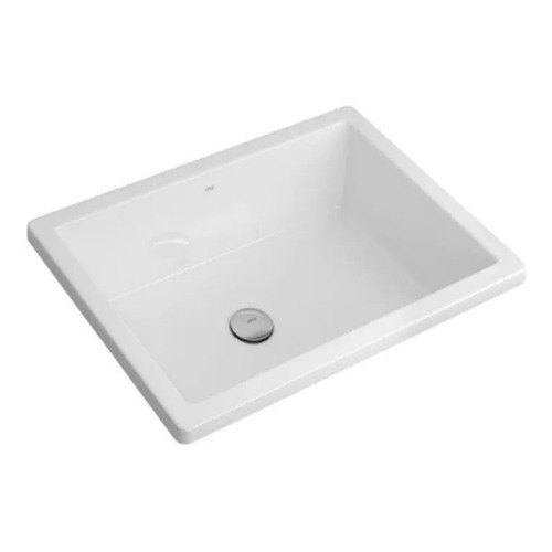 Bacha de baño sobre mesada Deca L1061 blanco brillante 405mm x 565mm 155mm de alto