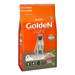 Golden Cães Ad Light Mb 3 Kg