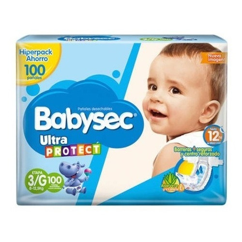 Pañales Babysec Ultra Protect sin género G