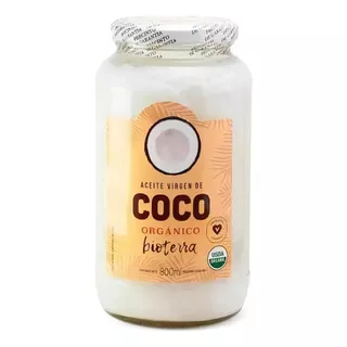 Aceite De Coco Virgen Natural Bioterra 800ml