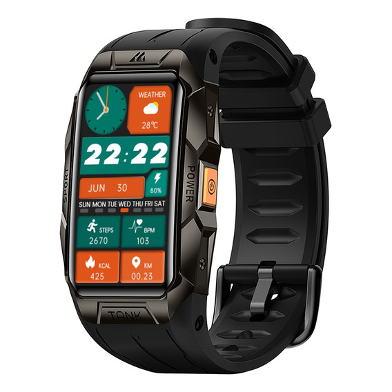 Smartwatch Reloj Inteligente Curvos Kospet Tank X1 3d