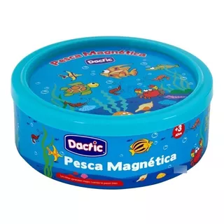 Juego De Pesca Magnética Dactic Para Niños 2 Cañas