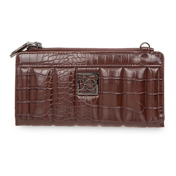 Cartera Cloe Grande Flap 2-en-1 Look Animal Skin