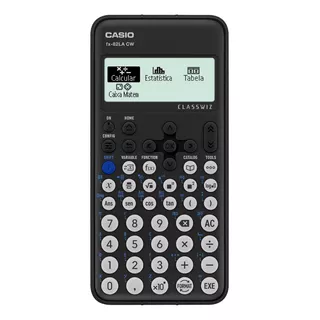 Calculadora Casio Classwiz Fx-82lacw Com 300 Funções Cor Preto