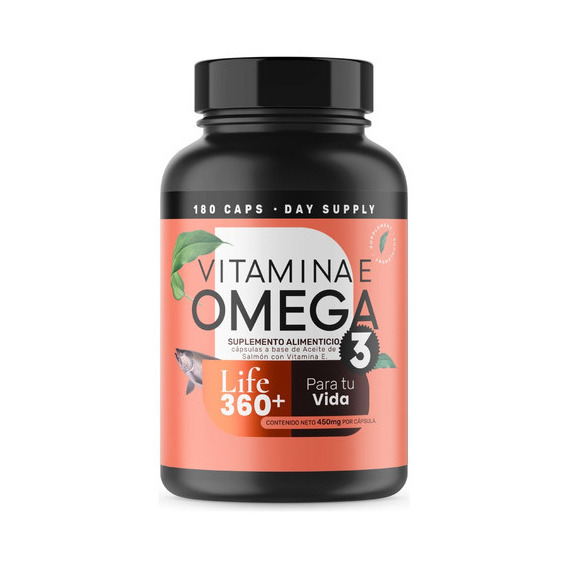 180 Cápsulas - Omega 3 Omega3 Aceite De Salmon Oil Epa Dha Sabor 180 Cápsulas Para 180 Dias