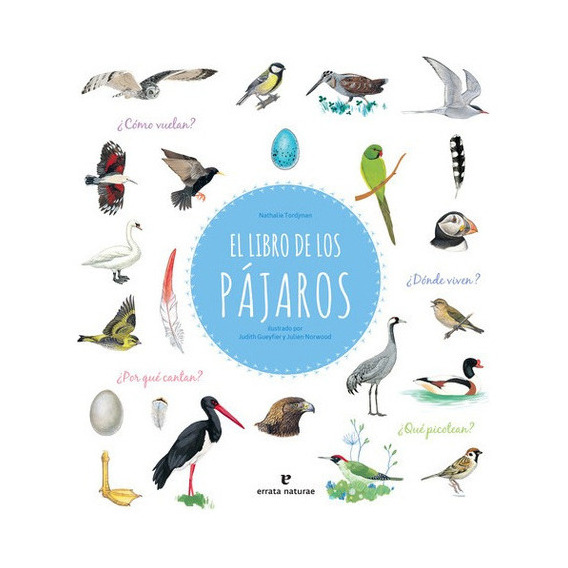 Libro De Los Pajaros, El, De Tordjman, Nathalie. Editorial Errata Naturae, Tapa Dura En Español, 2019