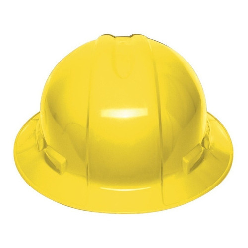 Casco De Seguridad, Amarillo, Ala Ancha Truper 10566