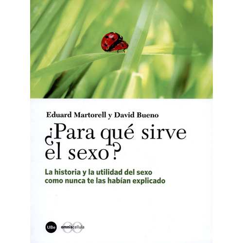 Para Que Sirve El Sexo? La Historia Y La Utilidad Del Sexo Como Nunca Te Las Habían Explicado, De Eduard Martorell. Editorial Universidad De Barcelona, Tapa Blanda, Edición 1 En Español, 2013