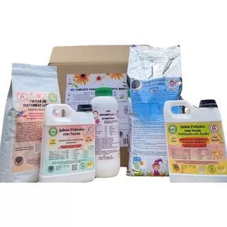 Kit Organico Completo Para Jardin Y Campo Insec Y Fertilizan