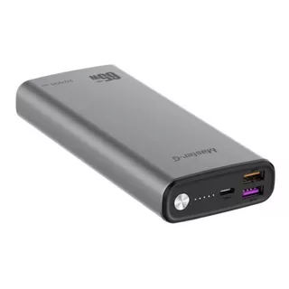 Cargador Portátil Master G 20000 Mah Pd 65w Quick Charge Color Gris