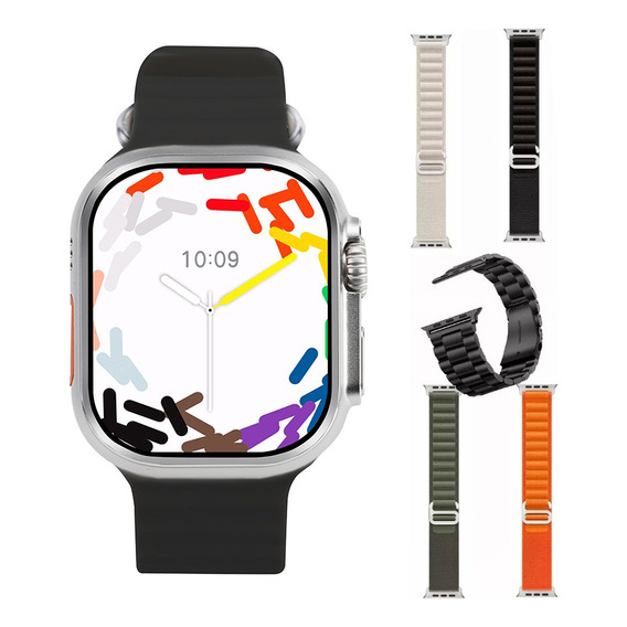 Reloj Inteligente Ultra 2 Hello Watch 3+ Amoled +5 Correas