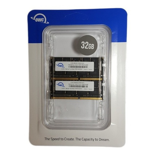 Memoria RAM 32GB 2 OWC2666DDR4S32P