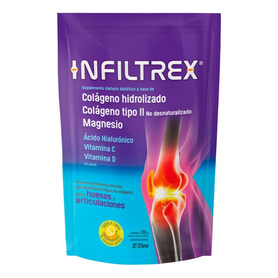 Infiltrex Colageno Polvo Para Huesos Y Articulaciones 300 Gr