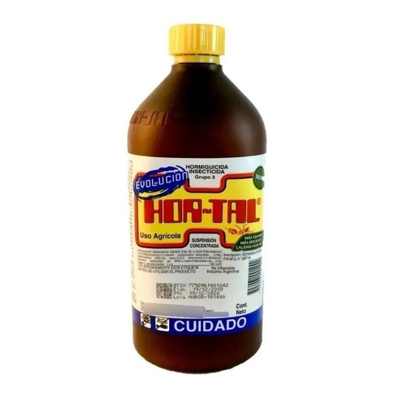 Hortal Líquido Veneno Insecticida Para Hormigas 120cc