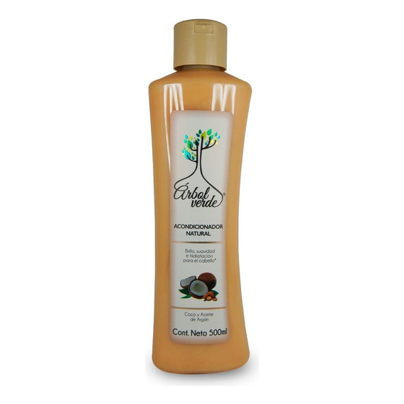 Acondicionador Natural Brillo Hidratación Coco Aceite Argán