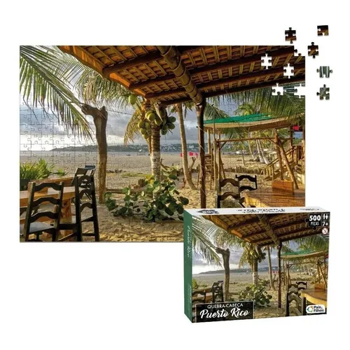 Conchas De Praia De Verão, Quebra-Cabeça De Madeira De 500 Peças