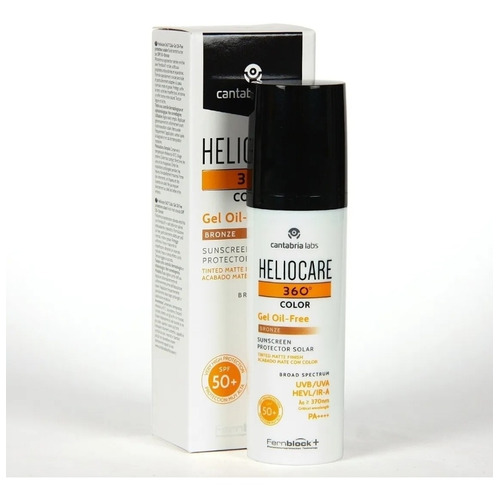 Heliocare 360 Gel Oil-free Color Bronze  Spf 50 50 Ml 