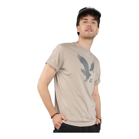 Top Playera Summer Manga Corta American Eagle Para Hombre V