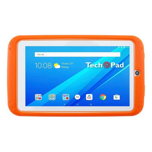 Tablet Tech Pad Kids 7 PuLG Hd Android 8.1 8gb 1gb Ram Color Naranja
