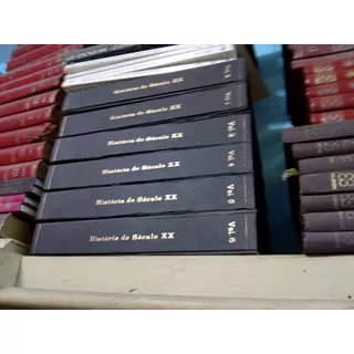 História Do Século Xx Em 6 Volumes Encadernados Para Colecio