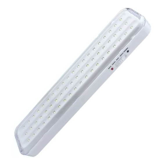 Lámpara Emergencia Recargable Extra Plana 60 Leds Adir 1021a