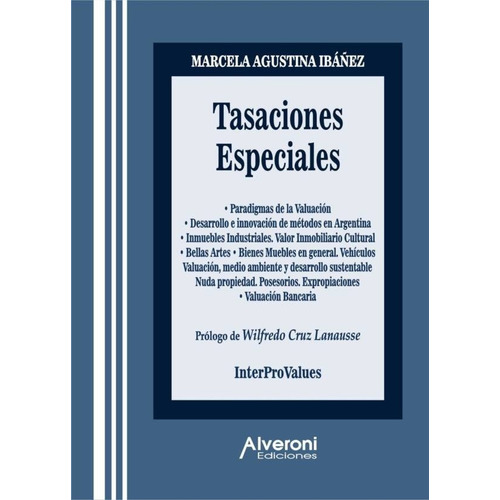 Tasaciones Especiales - Ibañez, Marcela A