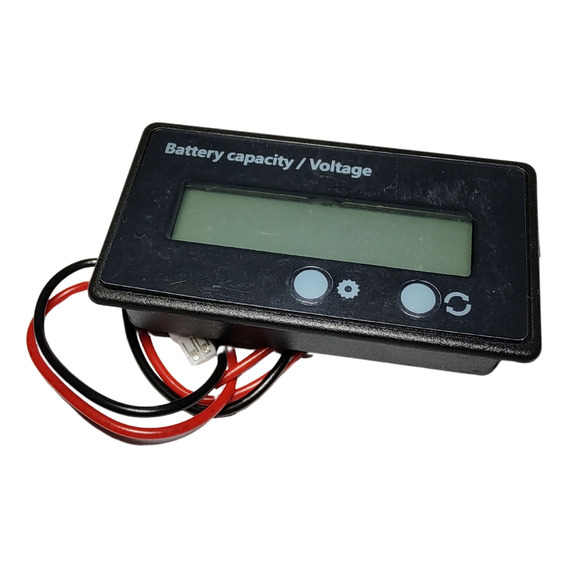 Tester Monitor Bateria Carga Tension Display Verde