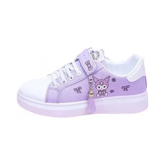 Zapatos Casuales De Lona Sanrio Kuromi For Niñas 2023