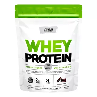Star Nutrition Whey Protein 2 Lb Sabor Cookies And Cream Doypack