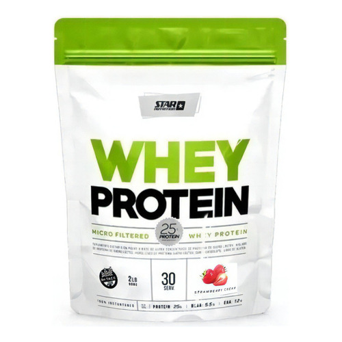 Star Nutrition Whey Protein 2 Lb Sabor Strawberry Cream DOYPACK