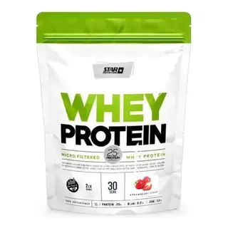 Star Nutrition Whey Protein 2 Lb Sabor Strawberry Cream Doypack