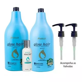 Kit Glow Hair 3p Adlux Com As Valvulas Loja Oficial-