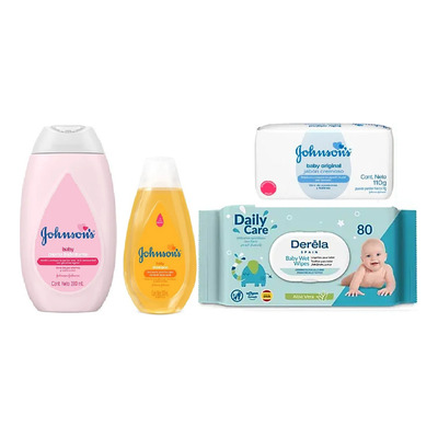 Set X 4 Johnson's Baby Shampoo