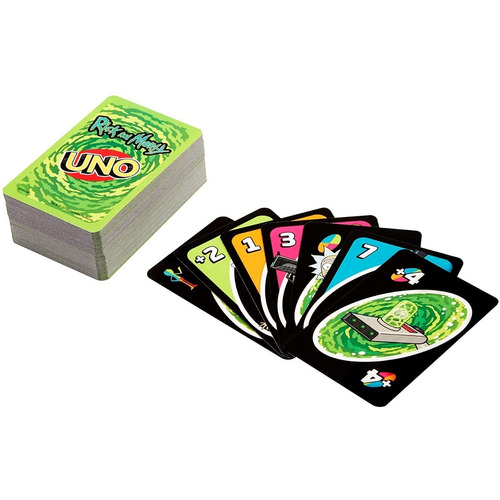 Mattel Games Uno Rick And Morty Edición Especial