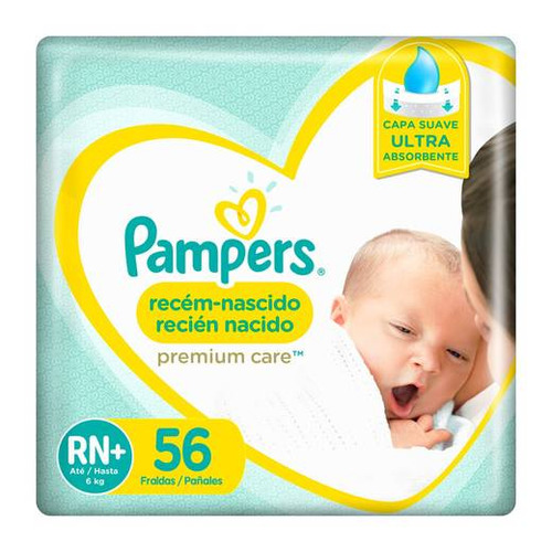 Pañales Pampers Premium Care