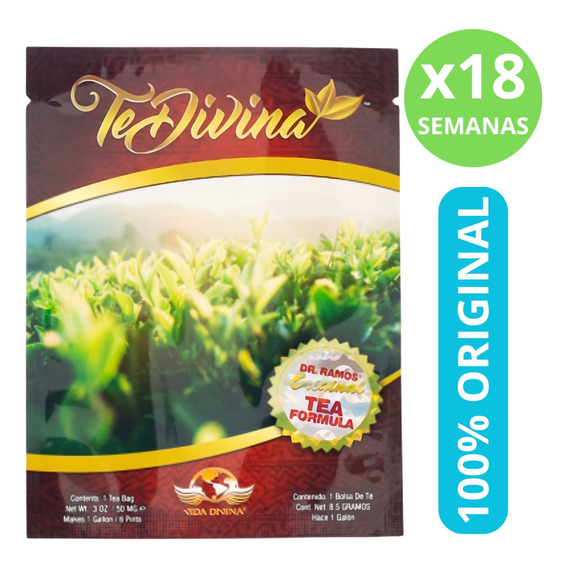 Té Divina (18 Sobres) 100% Original - Envio Gratis