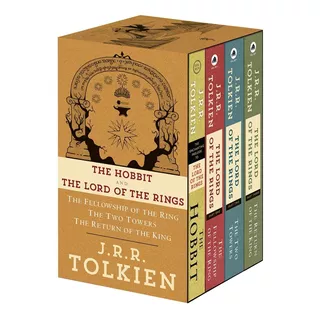 Libro Lord Of The Rings Trilogy + The Hobbit / Idioma Ingles