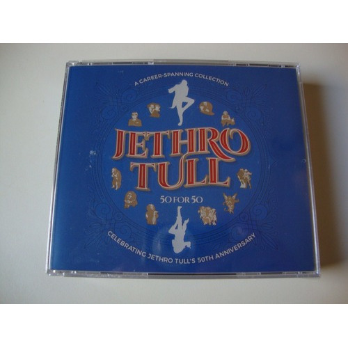 CD Triplo - Jethro Tull - 50 para 50 3 CD - Importado, Lacrad