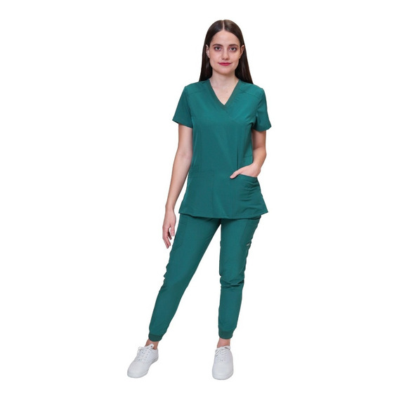 Conjunto Médico Quirúrgico Pant Jogger Dama Antifluidos Ev04