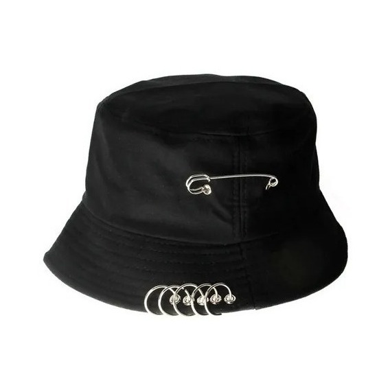 Gorro Pesquero Pescador Bucket Hat Sombrero Aros Argollas