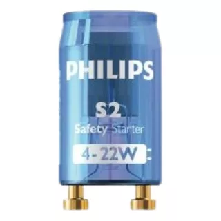 Starter P/ Lâmp Fluorescentes S2 4-22w 220v Philips Kit 10x