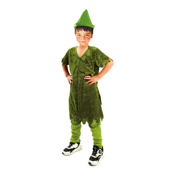 Disfraz Peter Pan Premium Halloween Cotillón Activarte