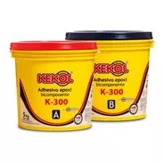Adhesivo Epoxi Bicomponente Kekol Piso Madera K300 10kg 