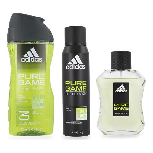 Set adidas Pure Game 3pzs - Caballero