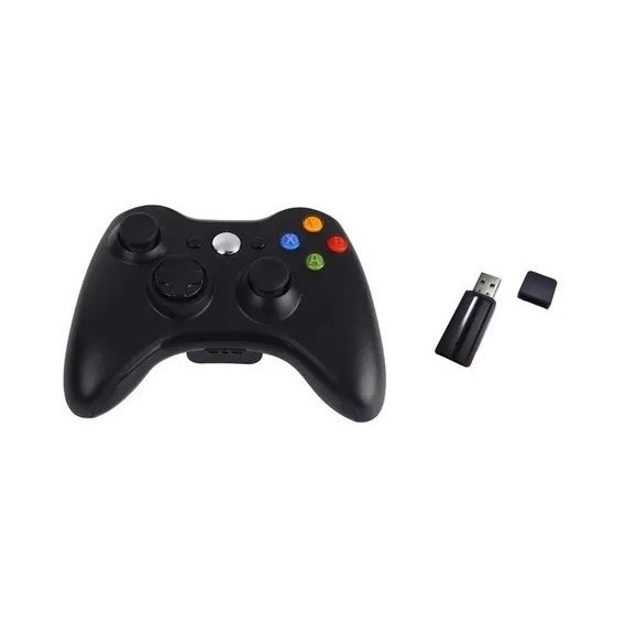Joystick Inalámbrico Para Pc Y Xbox360 Con Receptor [njx312]