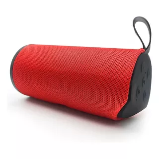 Alto-falante Portátil 113 - Bluetooth Estéreo À Prova D'água Fm Vermelho
