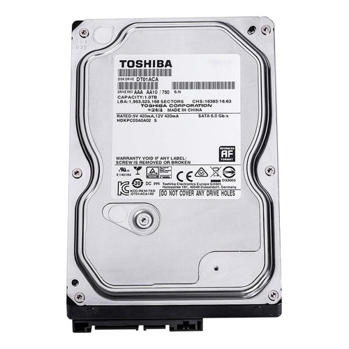 Disco duro interno Toshiba DT01ACA100 1TB
