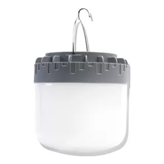 Lampara De Emergencia Led Recargable 36w Portatil Y Colgar Color Blanco