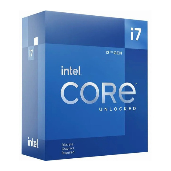 Procesador Intel Core I7-12700kf 3.6/5ghz 25mb Lga1700 10nm