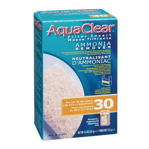 Amonia Filtro Cascada Aquaclear 30 Acuarios 114lts 110v